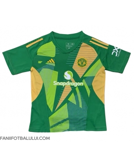 Manchester United Portarii Tricou Fotbal Replică 2024-25 Barbati Deplasare